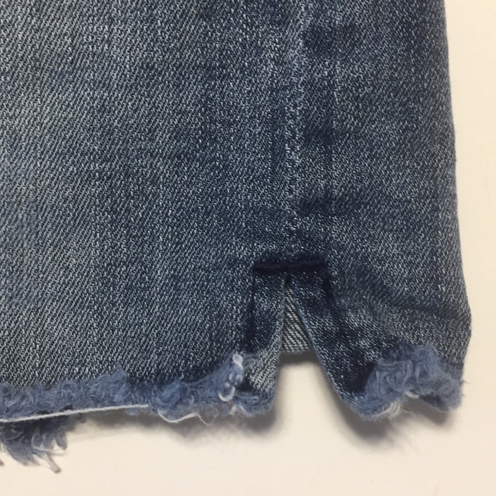 Top shop Moto Jean Cutoff Shorts - Picture 3 of 7